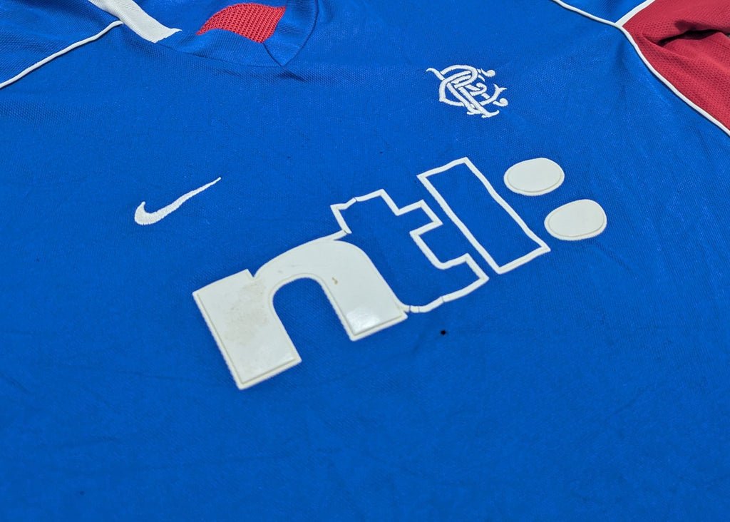 2000-01 Glasgow Rangers Home Shirt
