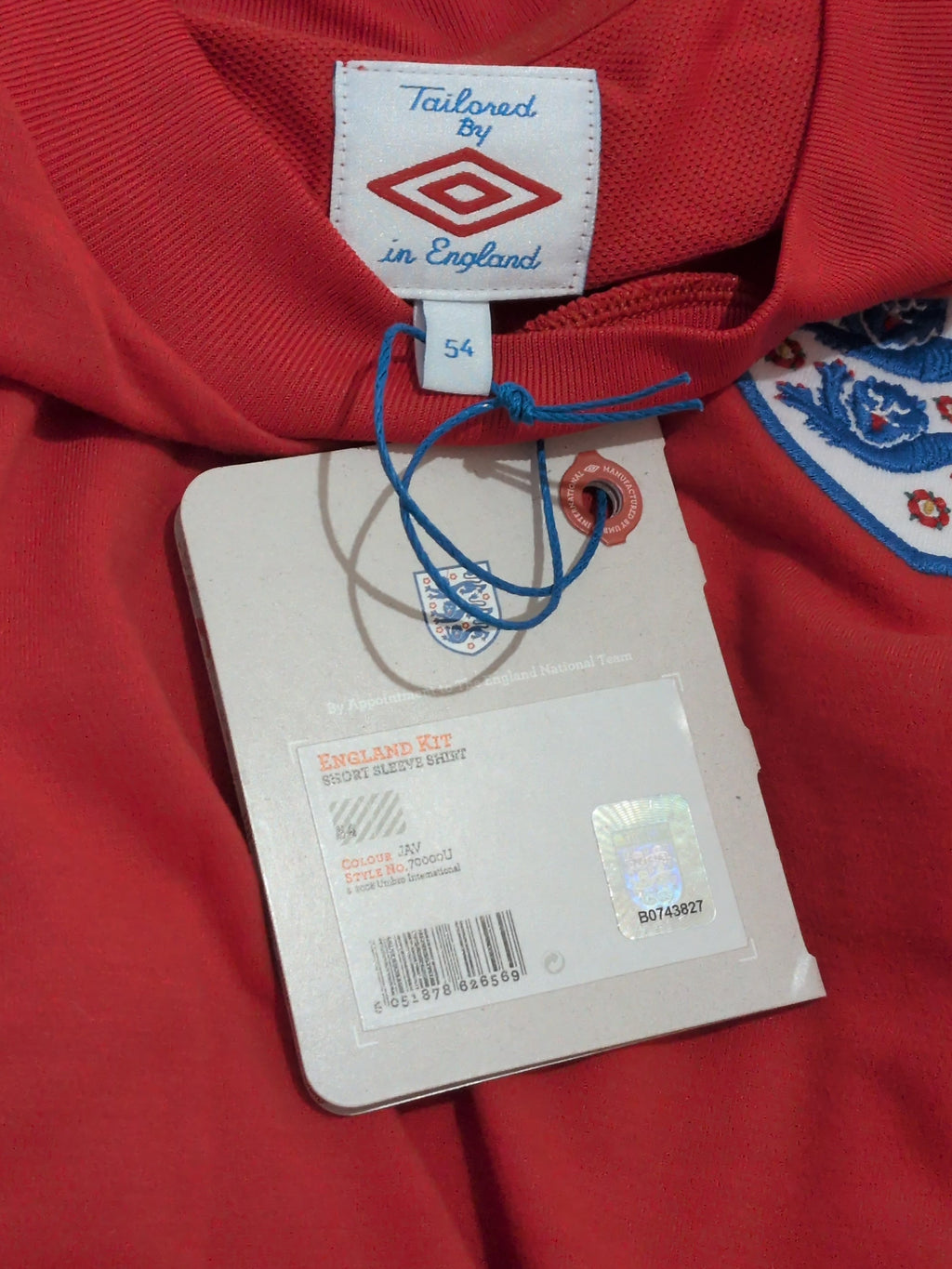 2010-11 England Away Shirt (BNWT)