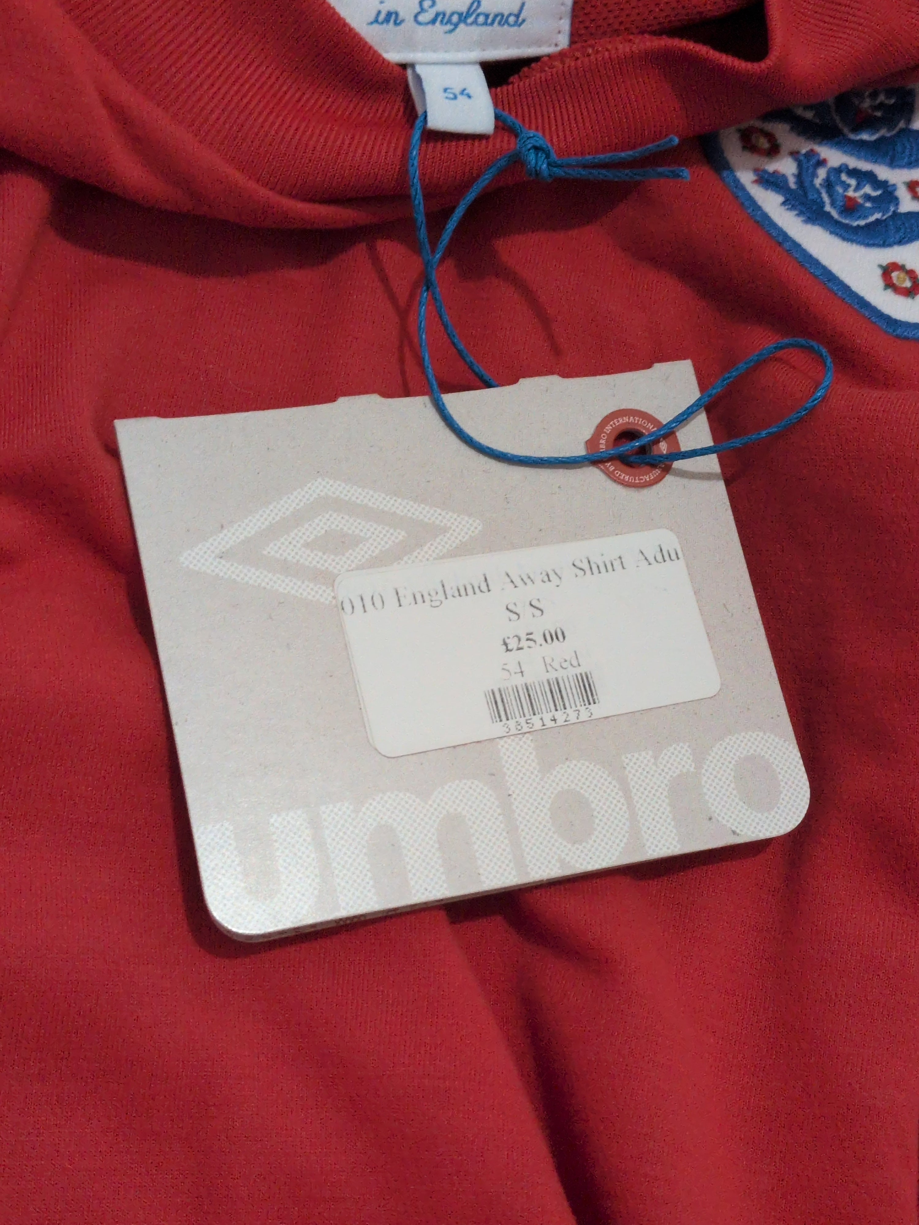 2010-11 England Away Shirt (BNWT)