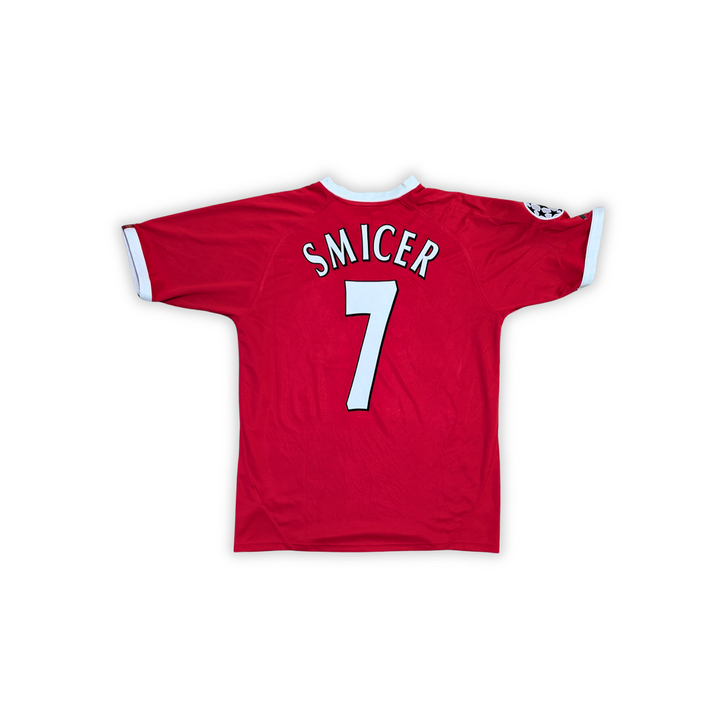 2001-03 Liverpool European Home Shirt - Smicer 7