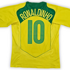 2004-06 Brazil Home Shirt - Ronaldinho 10