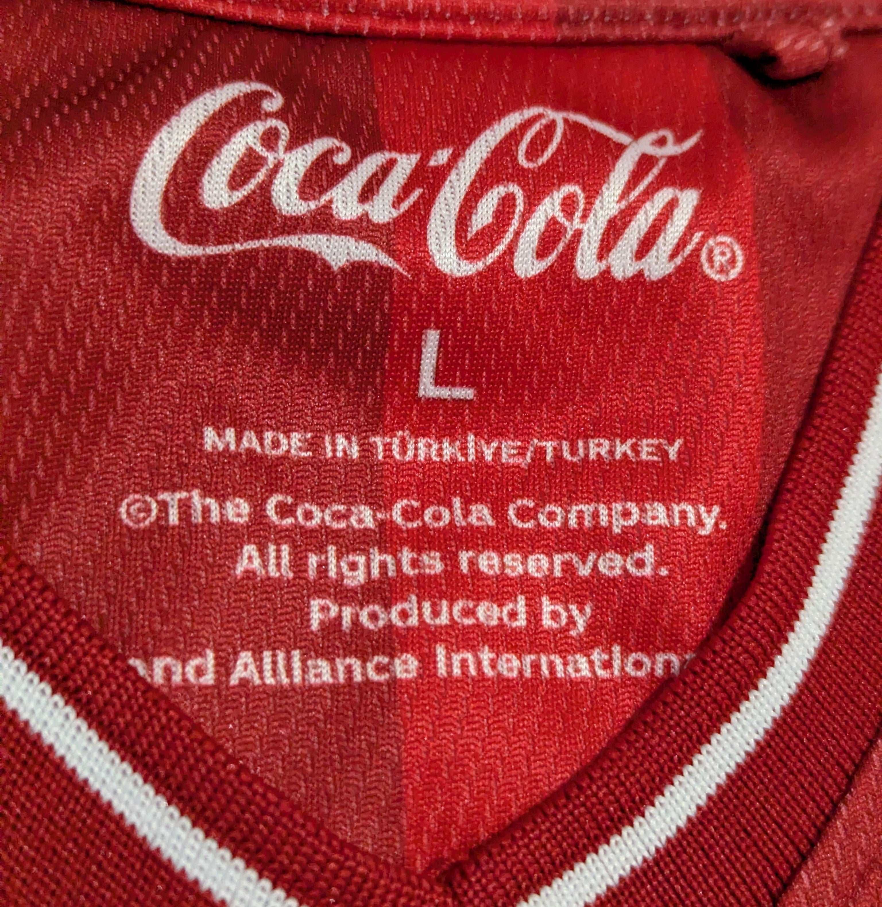Coca-Cola Football T-Shirt