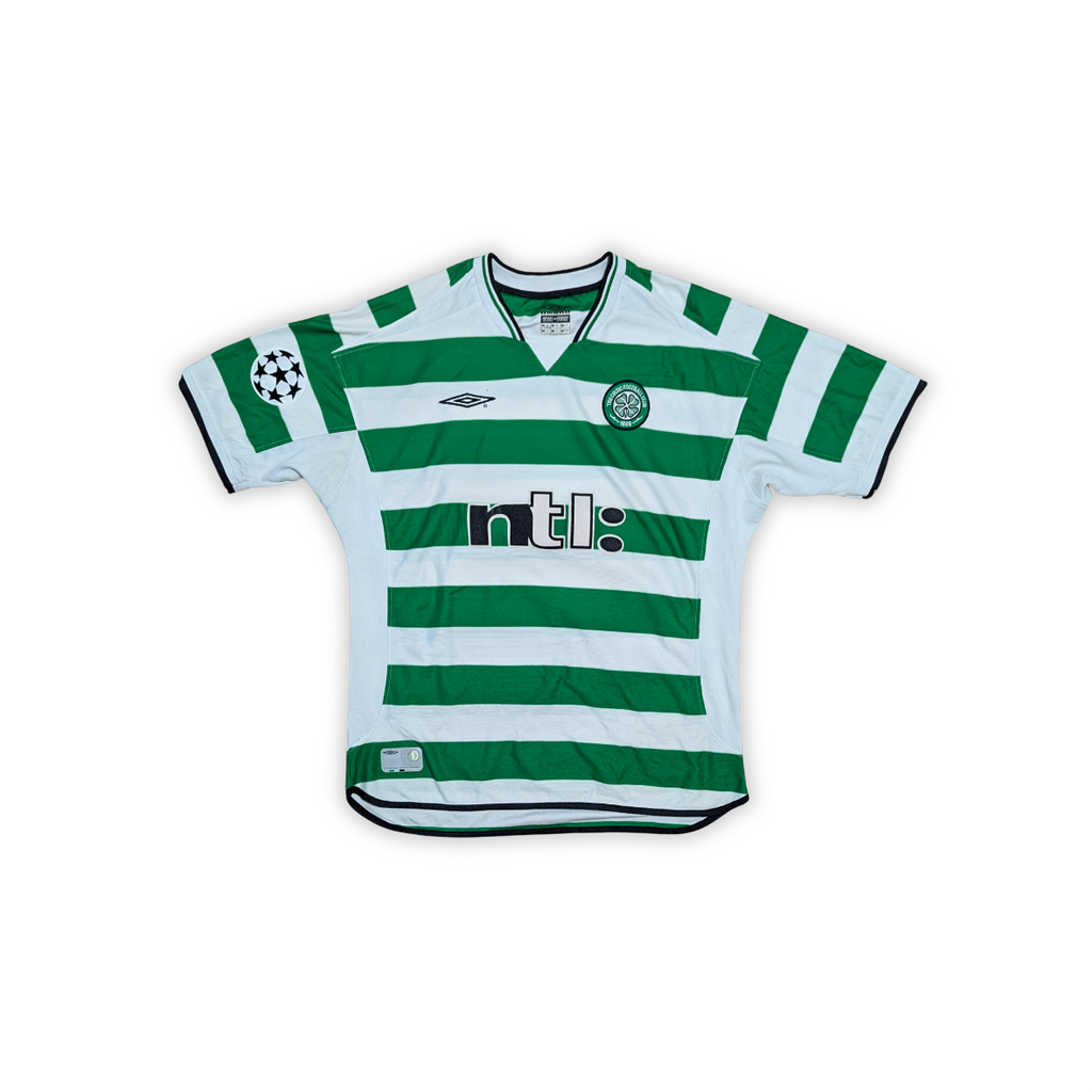 2001-03 Celtic Home Shirt - Larsson 7