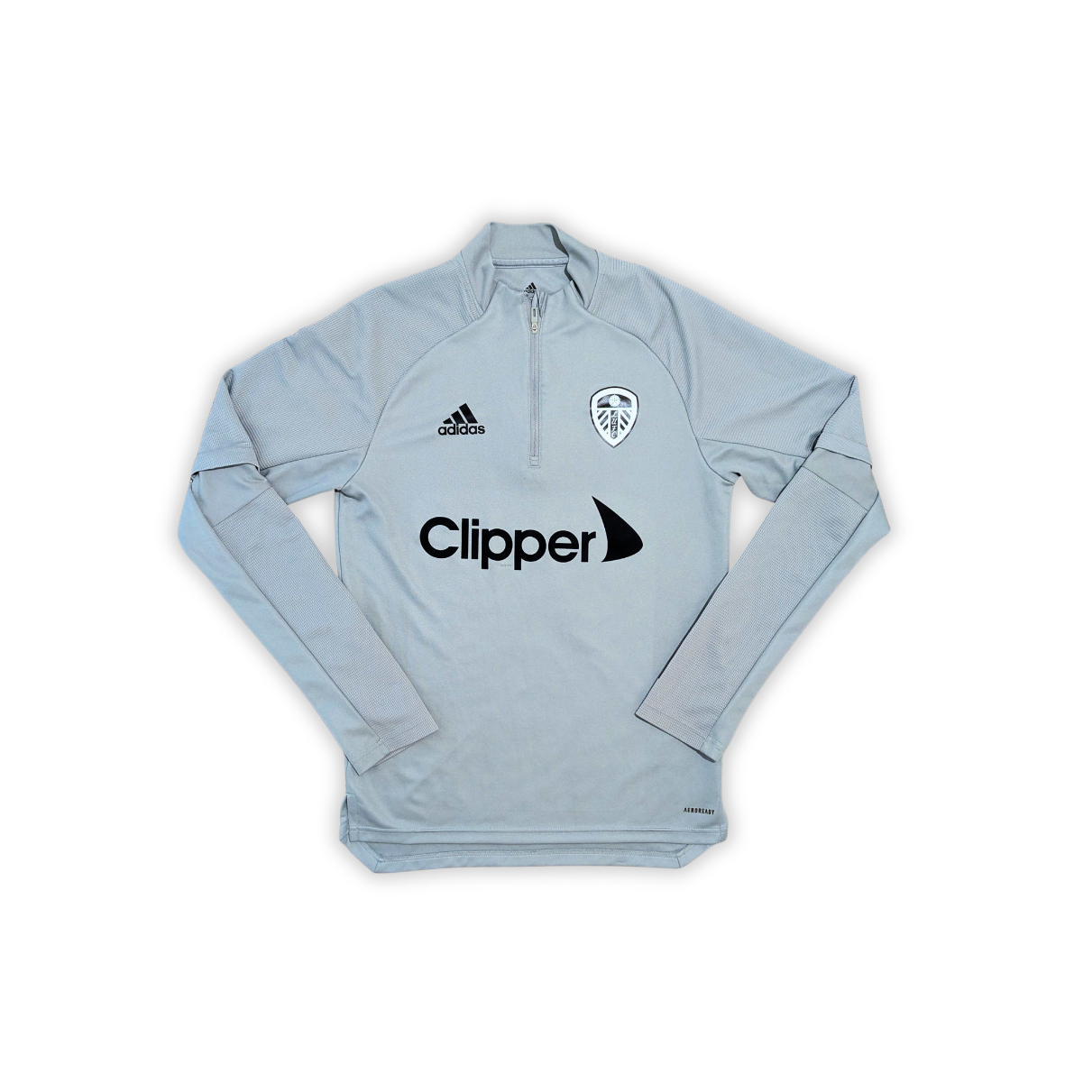 2022-23 Leeds Adidas 1/4 Zip L/S Training Top