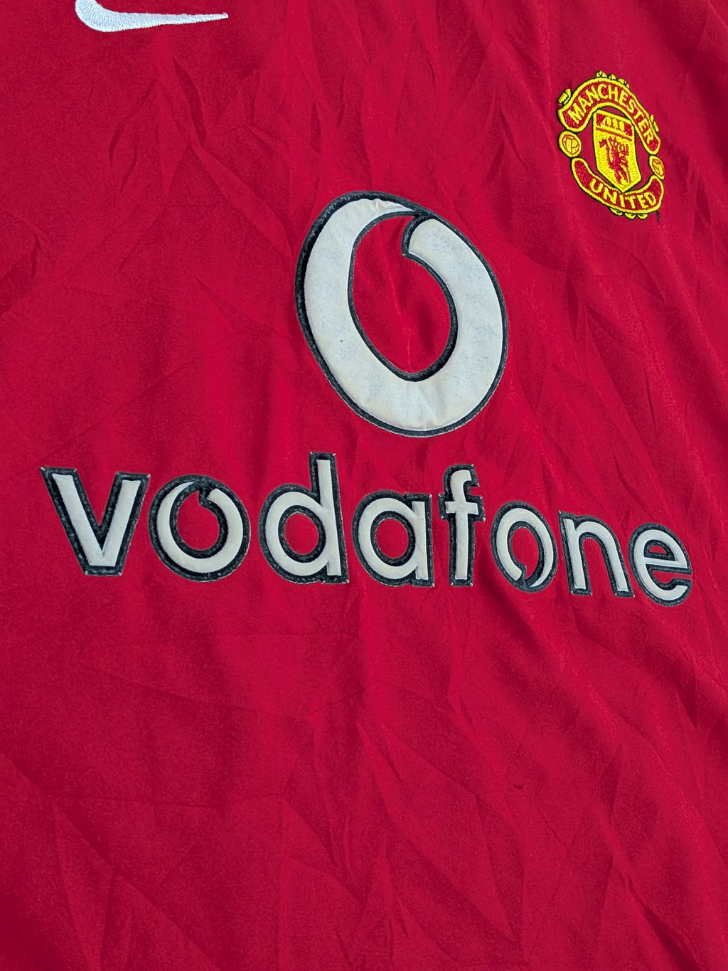 2002-04 Manchester United Long Sleeve Home Shirt