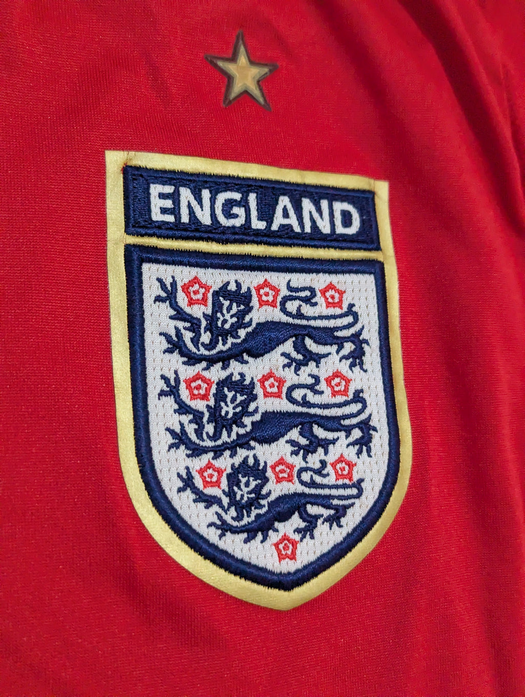 2006-08 England L/S Away Shirt - Beckham 7