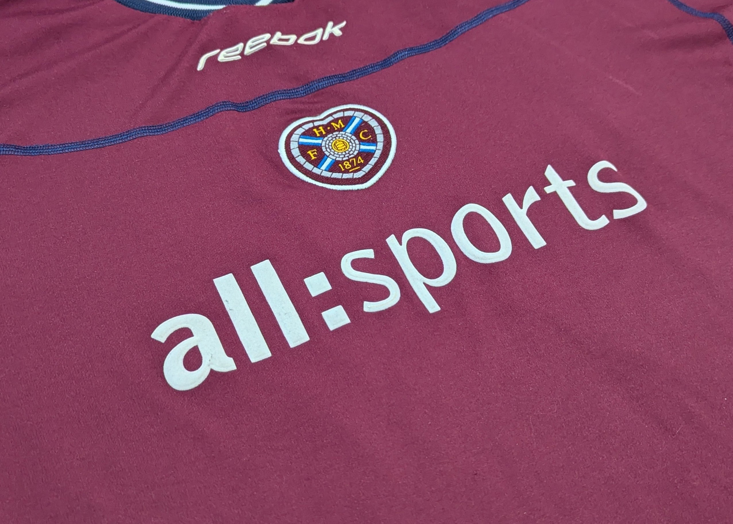 2002-04 Hearts Home Shirt