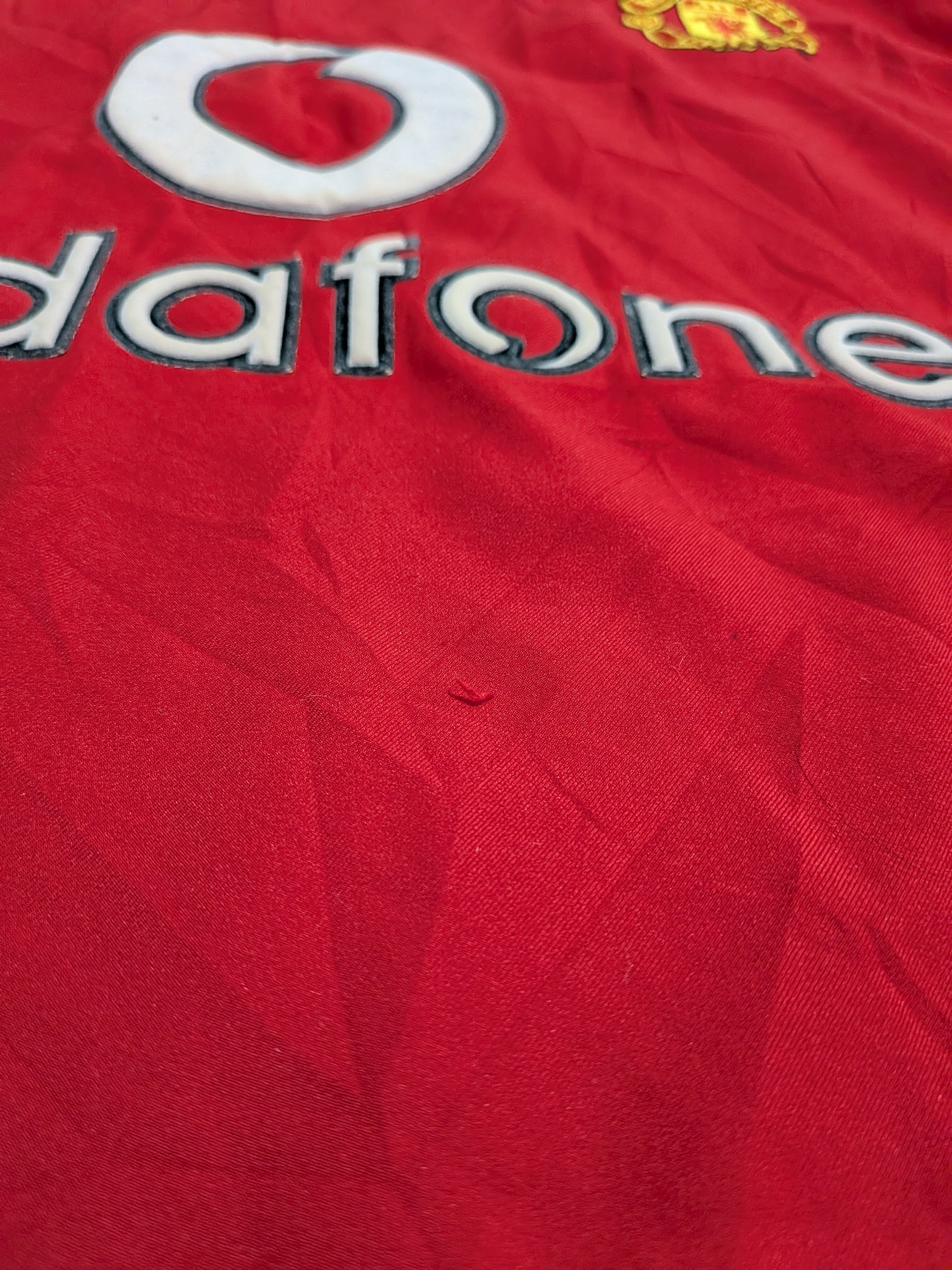 2002-04 Manchester United Long Sleeve Home Shirt