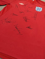 2010-11 England Away Signed Shirt