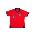 2022-23 England Away Shirt - Bellingham 22