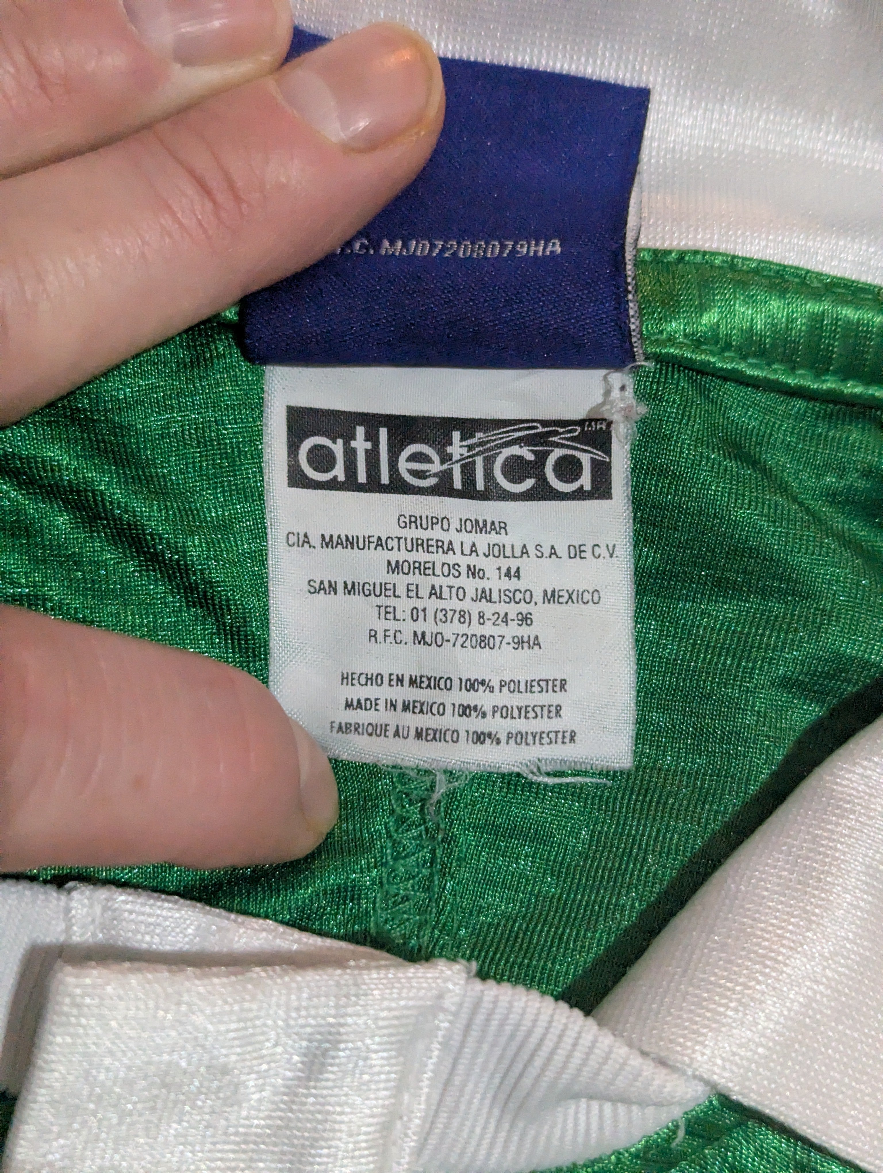 2000-01 Mexico Home Shirt