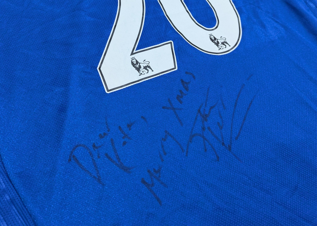 2008-09 Chelsea Home Signed Shirt - Terry 26