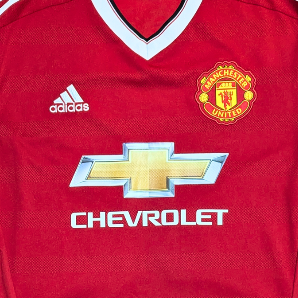 2015-16 Manchester United L/S Home Shirt - Rooney 10