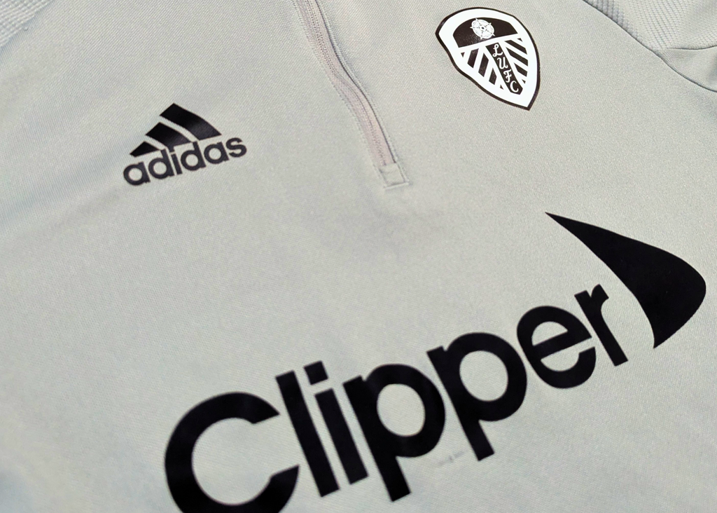 2022-23 Leeds Adidas 1/4 Zip L/S Training Top