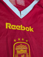 2001-03 Liverpool UCL European Home Shirt - Gerrard 17
