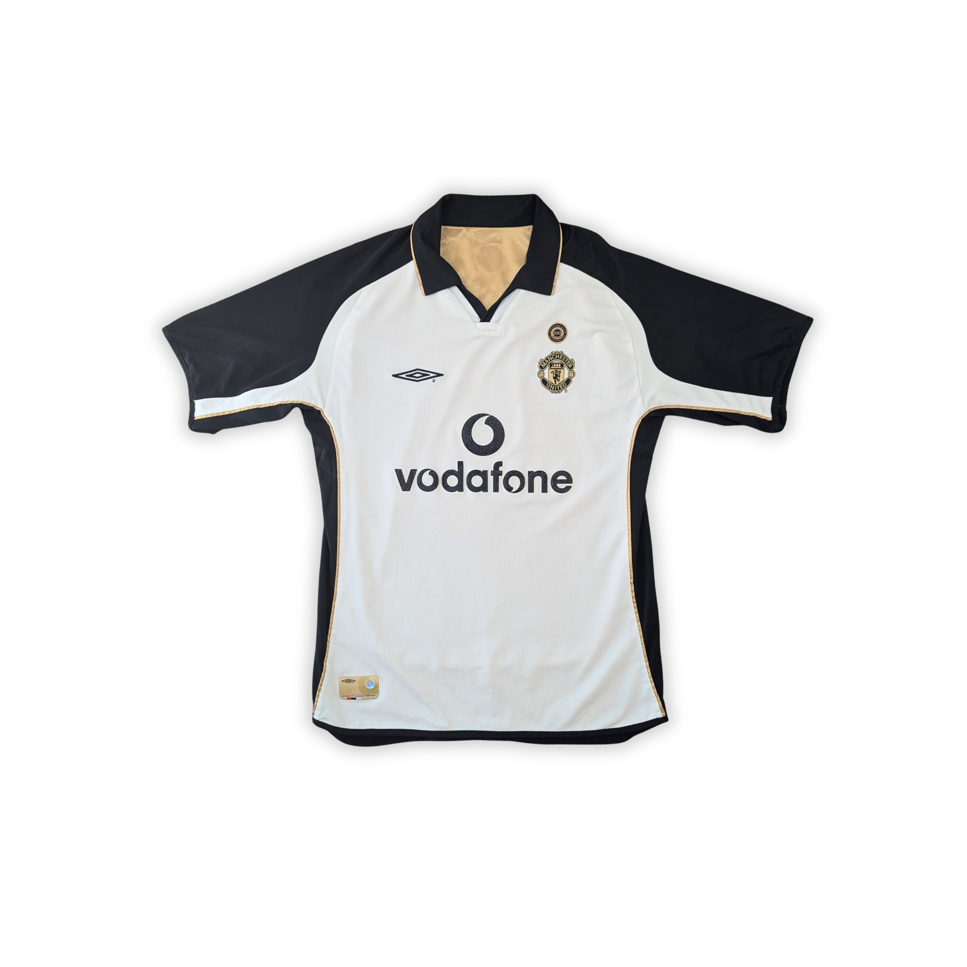 2001-02 Manchester United Away Shirt - Blanc 6