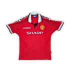1998-00 Manchester United Home Shirt - Yorke 19