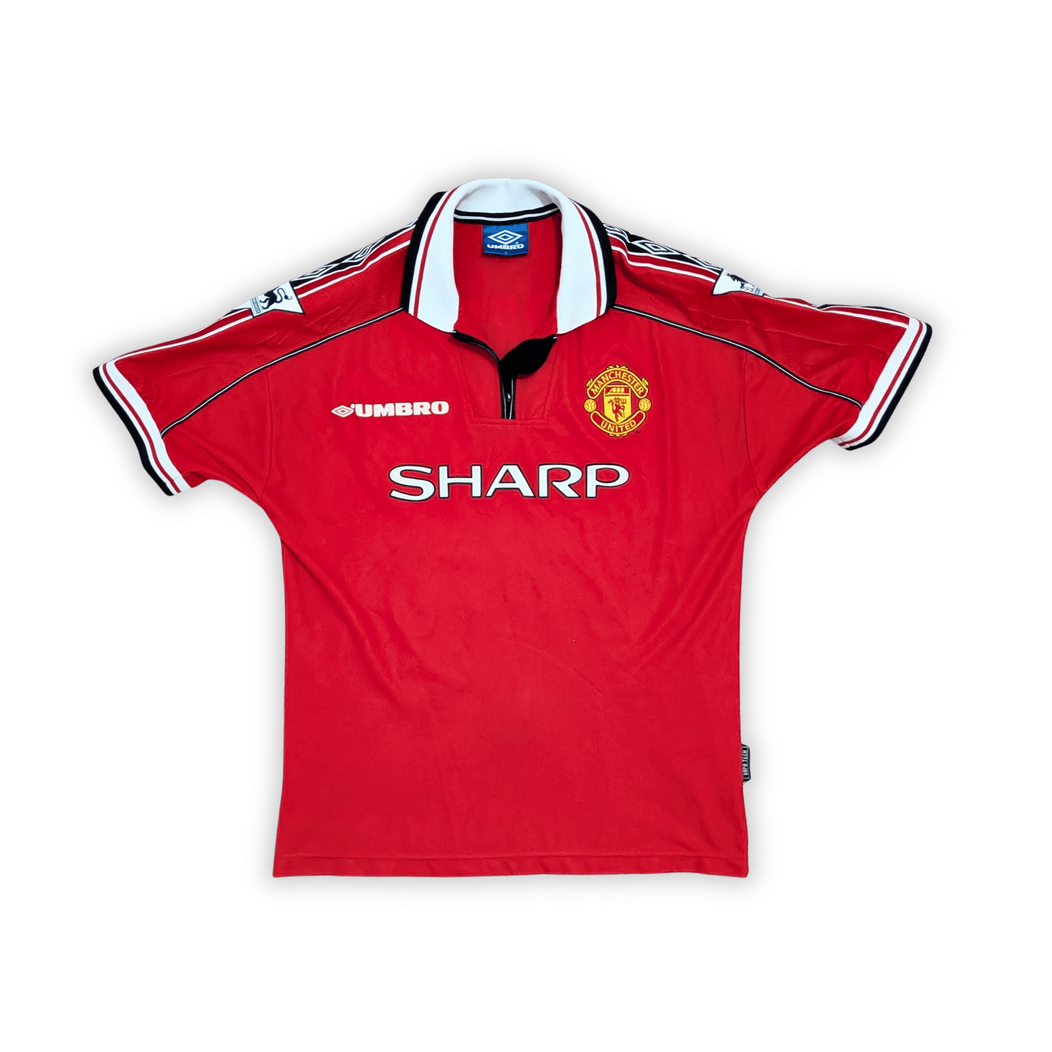 1998-00 Manchester United Home Shirt - Yorke 19