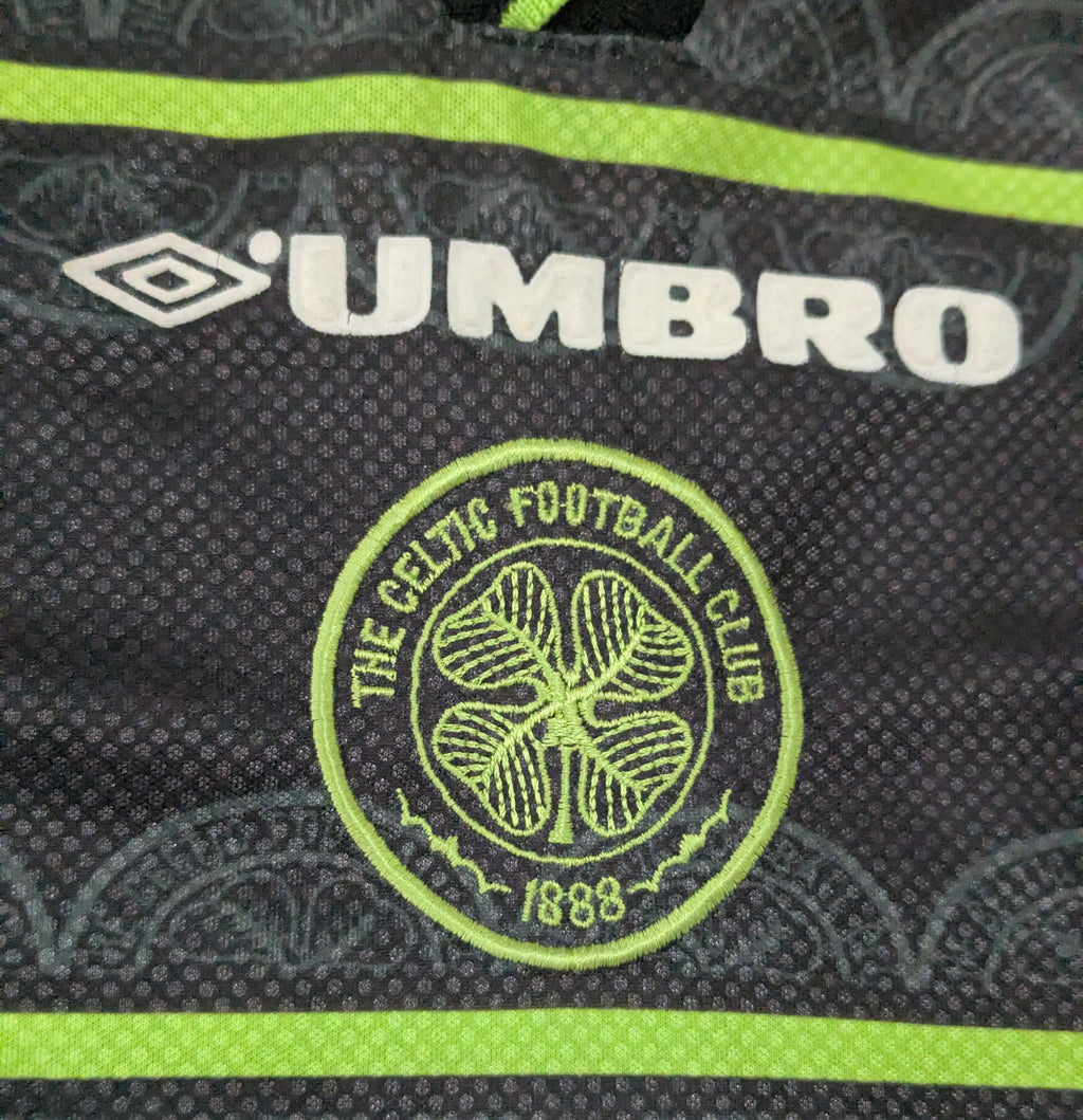 1998-99 Celtic Away Shirt  - Larsson 7
