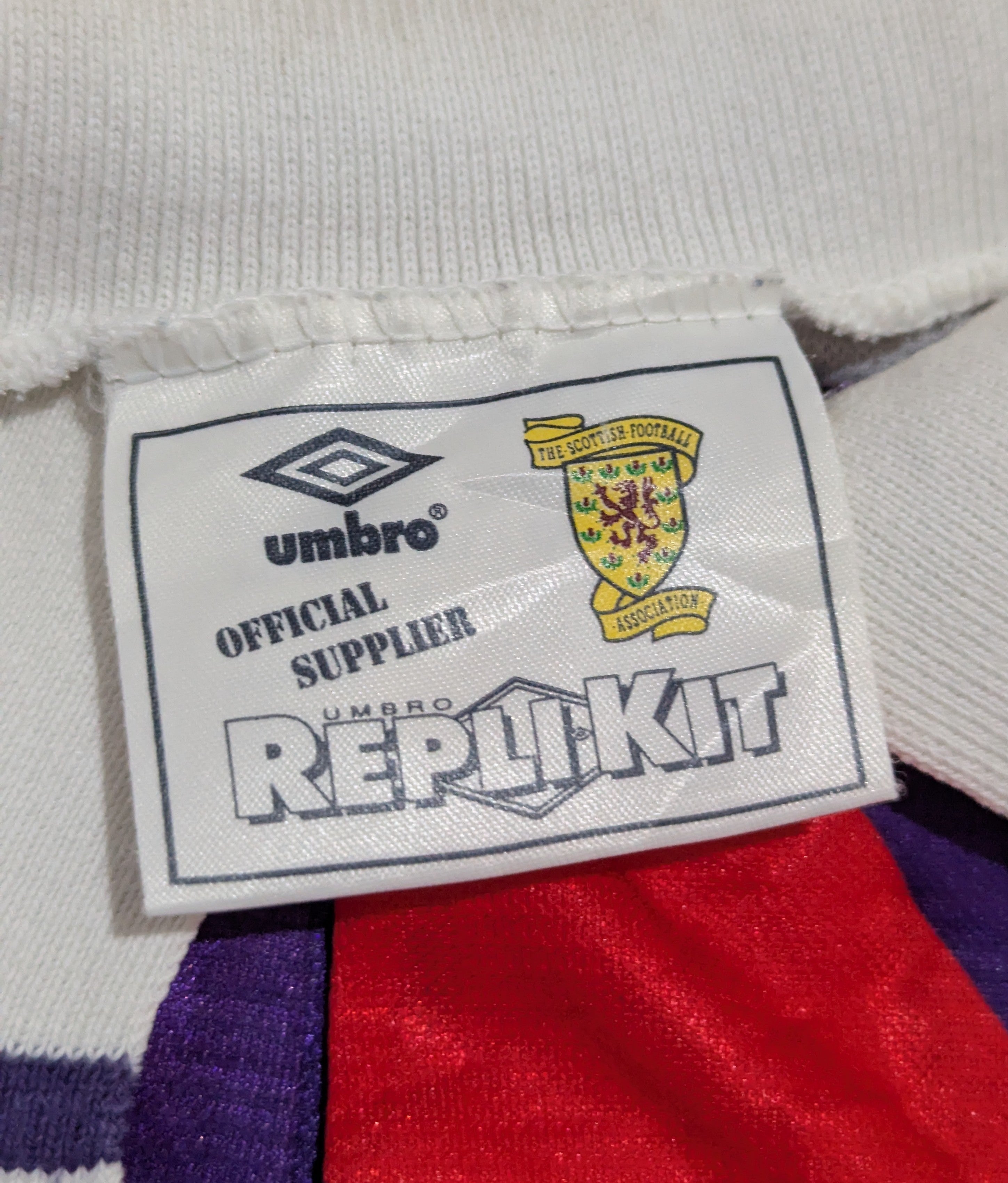 1991-93 Scotland Away Shirt