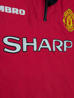 1998-00 Manchester United Home Shirt - Yorke 19