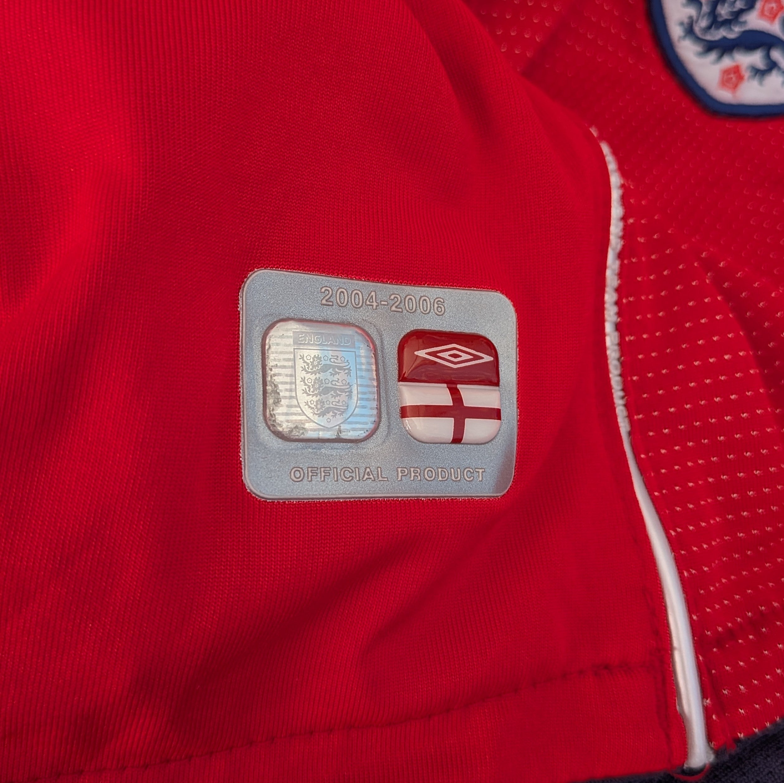 2004-06 England Away Shirt
