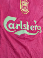 2001-03 Liverpool UCL European Home Shirt - Gerrard 17