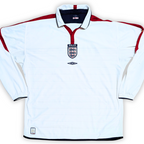 2003-05 England L/S Home Shirt
