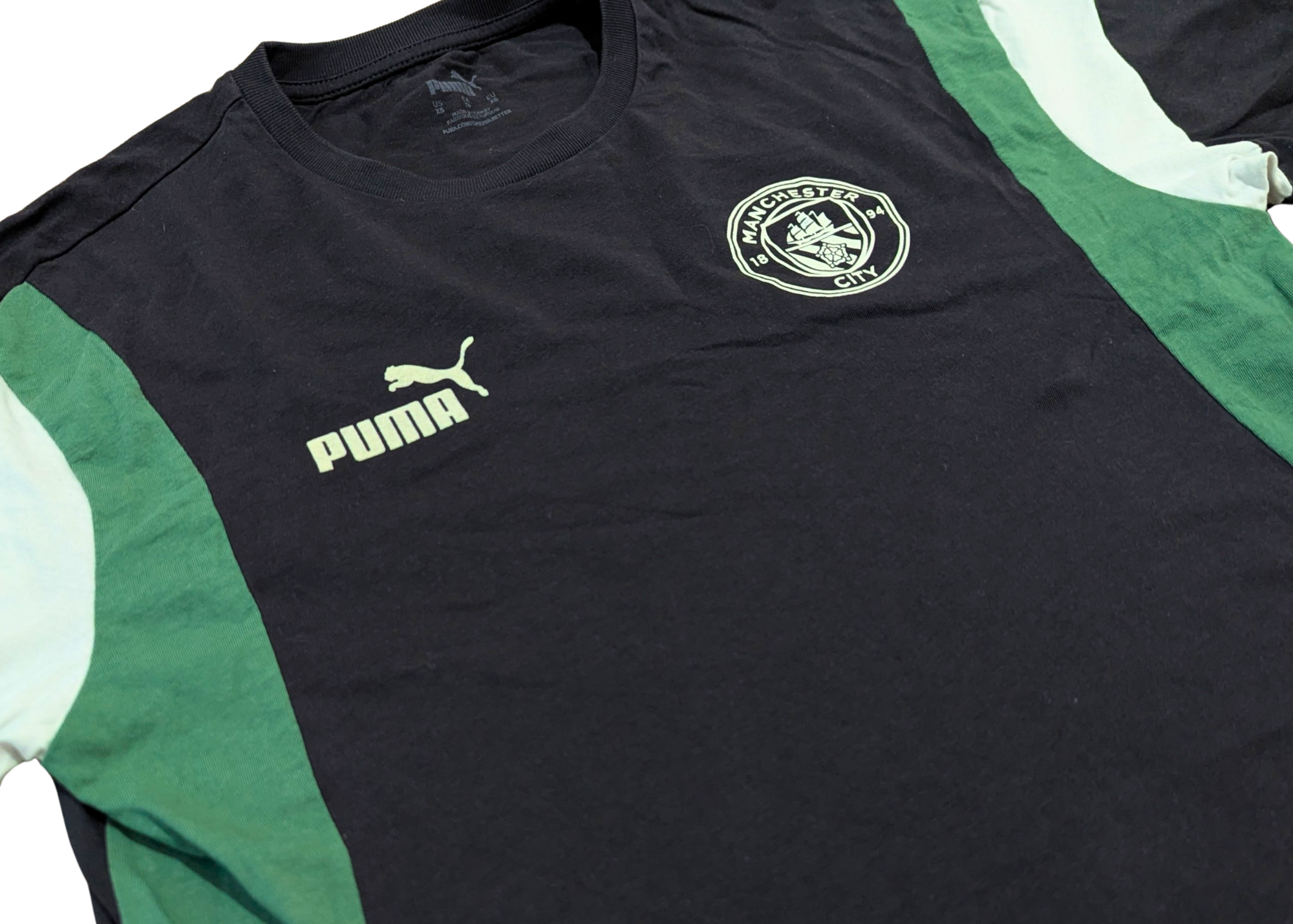 2022-23 Manchester City Puma Football Archive T-Shirt