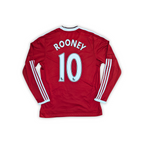 2015-16 Manchester United L/S Home Shirt - Rooney 10