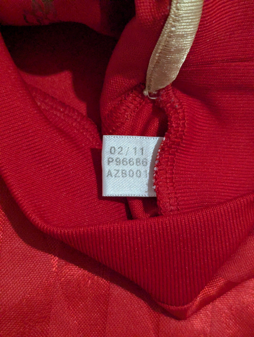 2010-12 Liverpool Player Issue Home Shirt