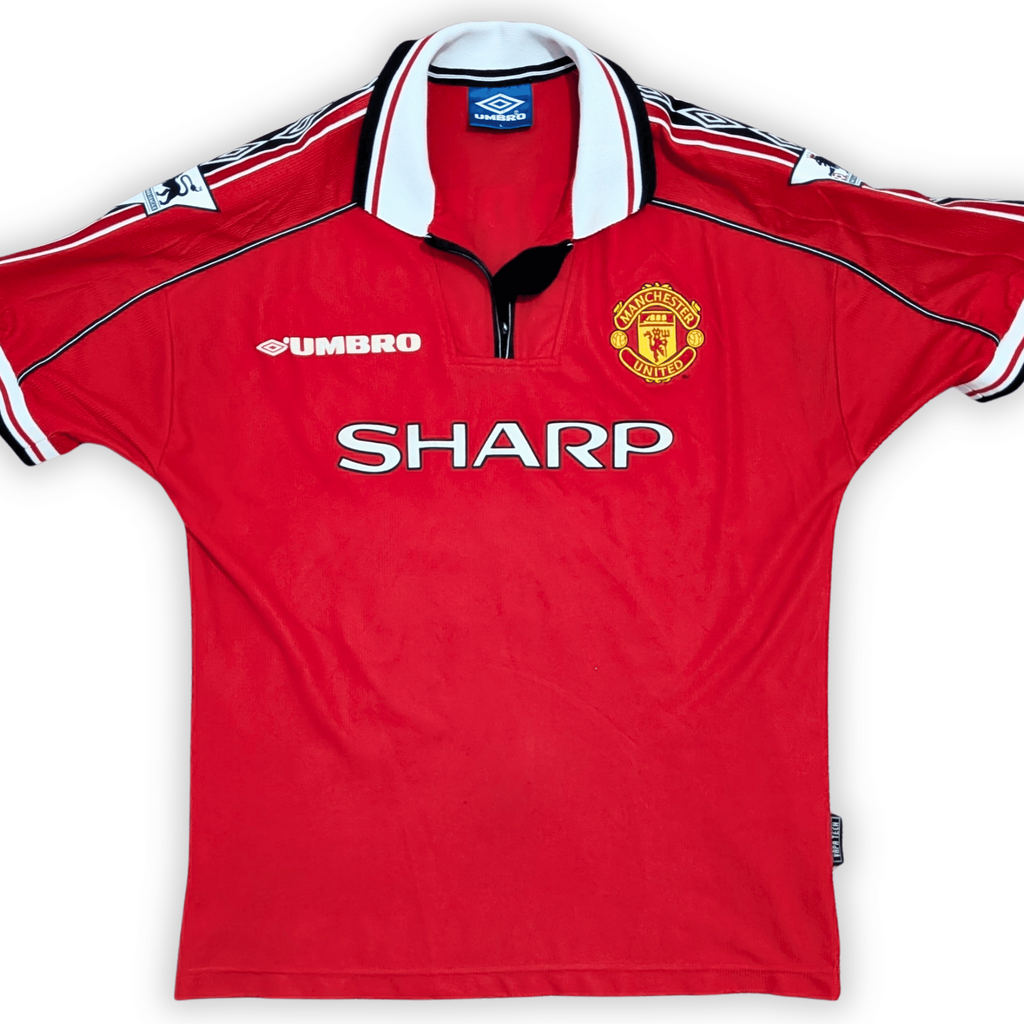 1998-00 Manchester United Home Shirt - Yorke 19