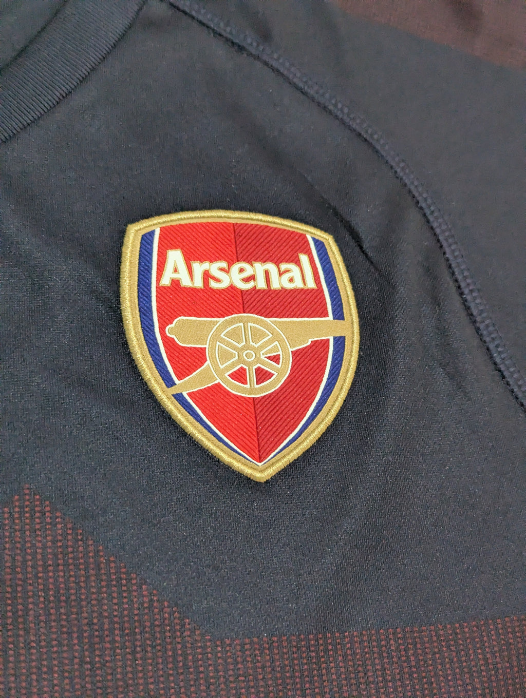 2017-18 Arsenal Away L/S Shirt - Saka 87