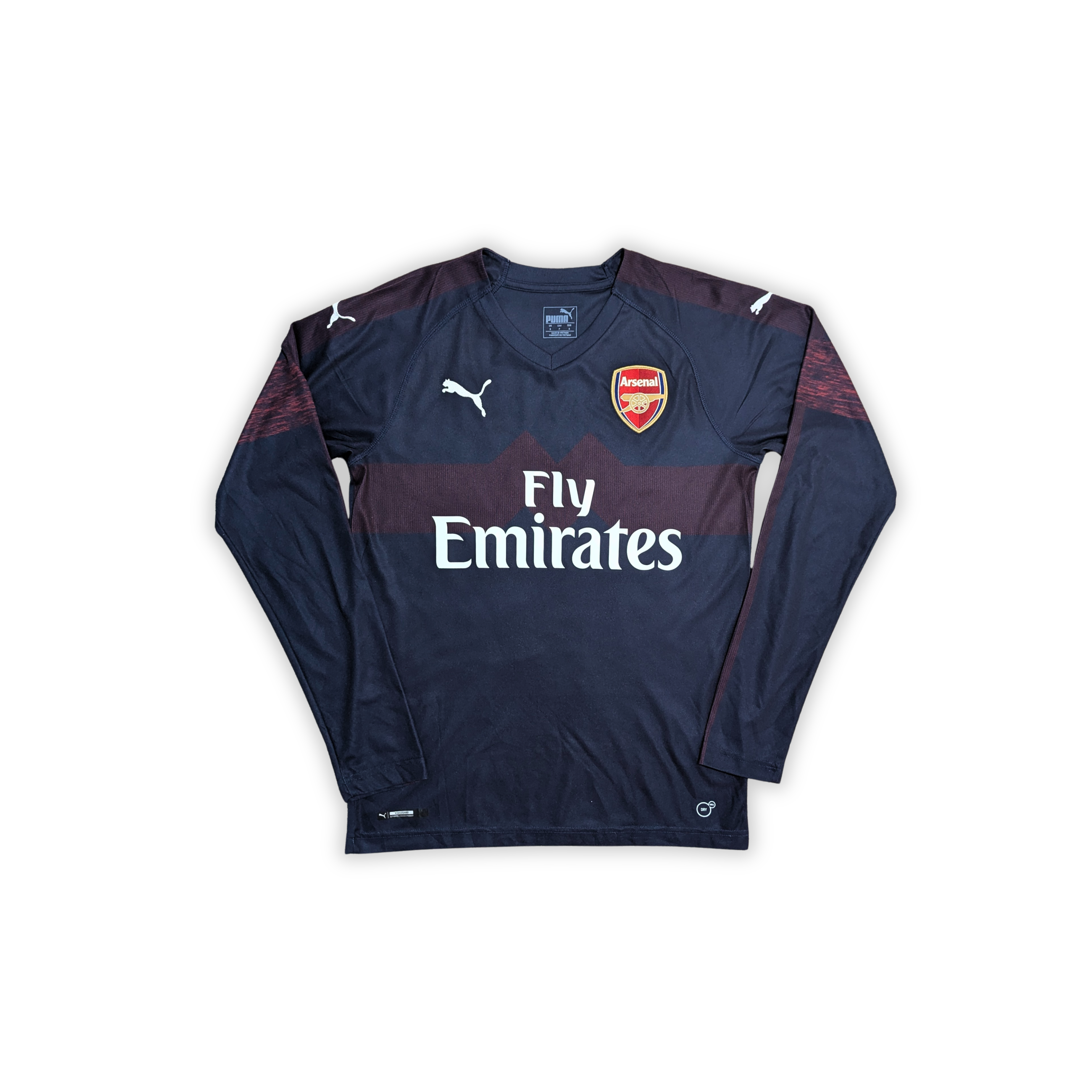 2017-18 Arsenal Away L/S Shirt - Saka 87