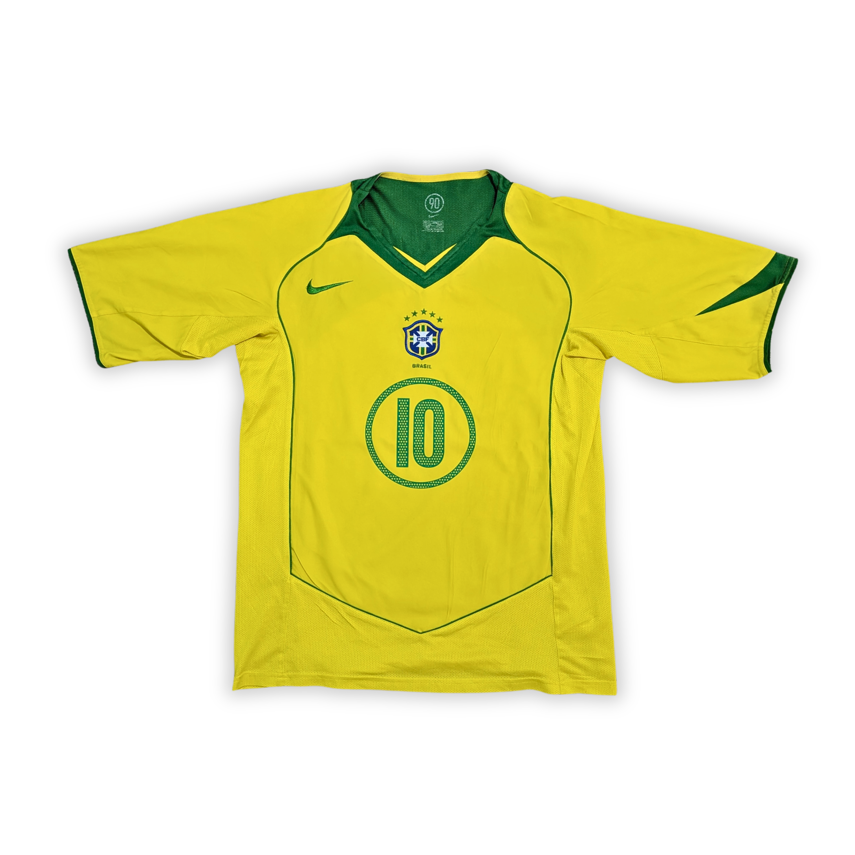 2004-06 Brazil Home Shirt - Ronaldinho 10