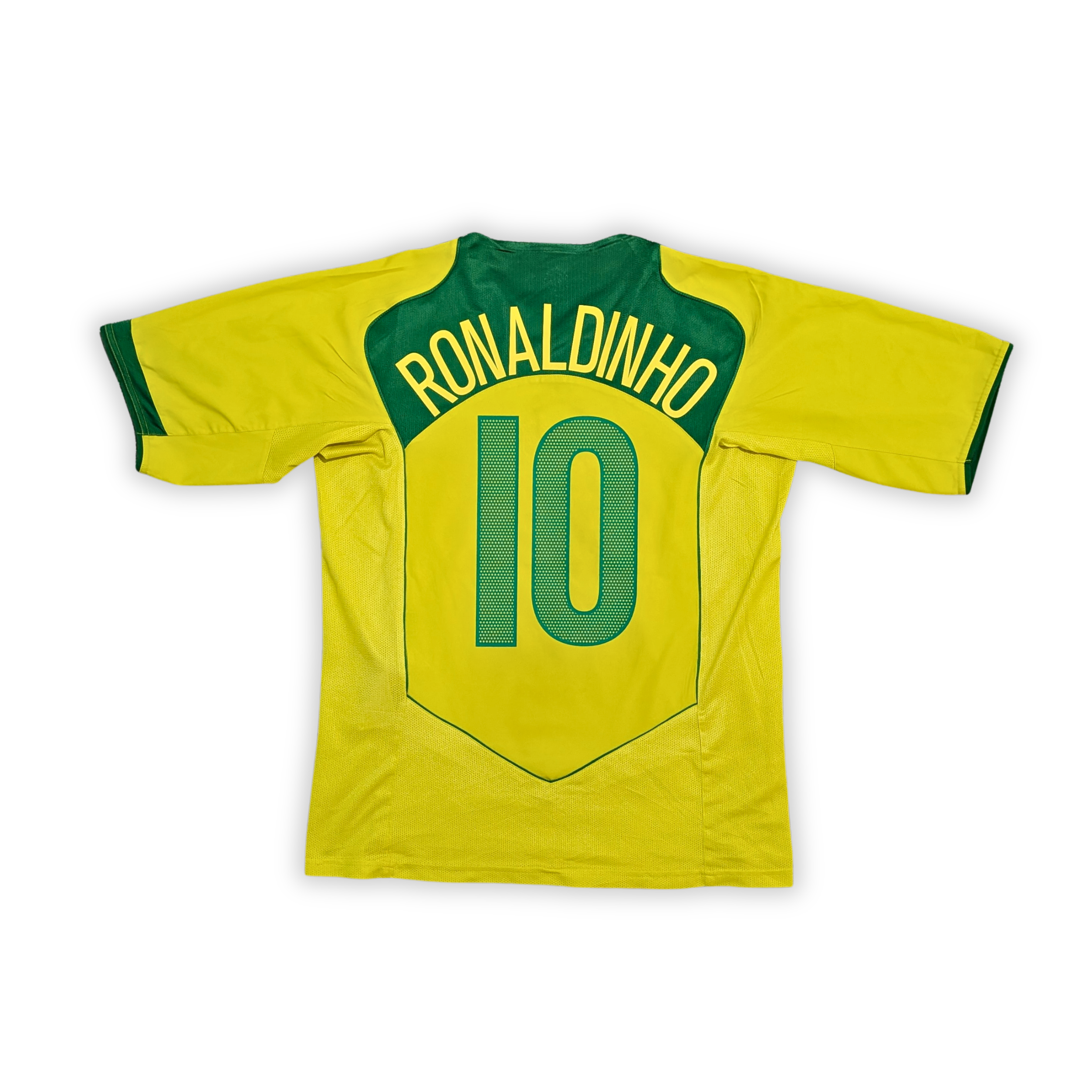 2004-06 Brazil Home Shirt - Ronaldinho 10