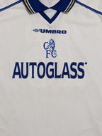 1998-00 Chelsea Away Shirt - Zola 25