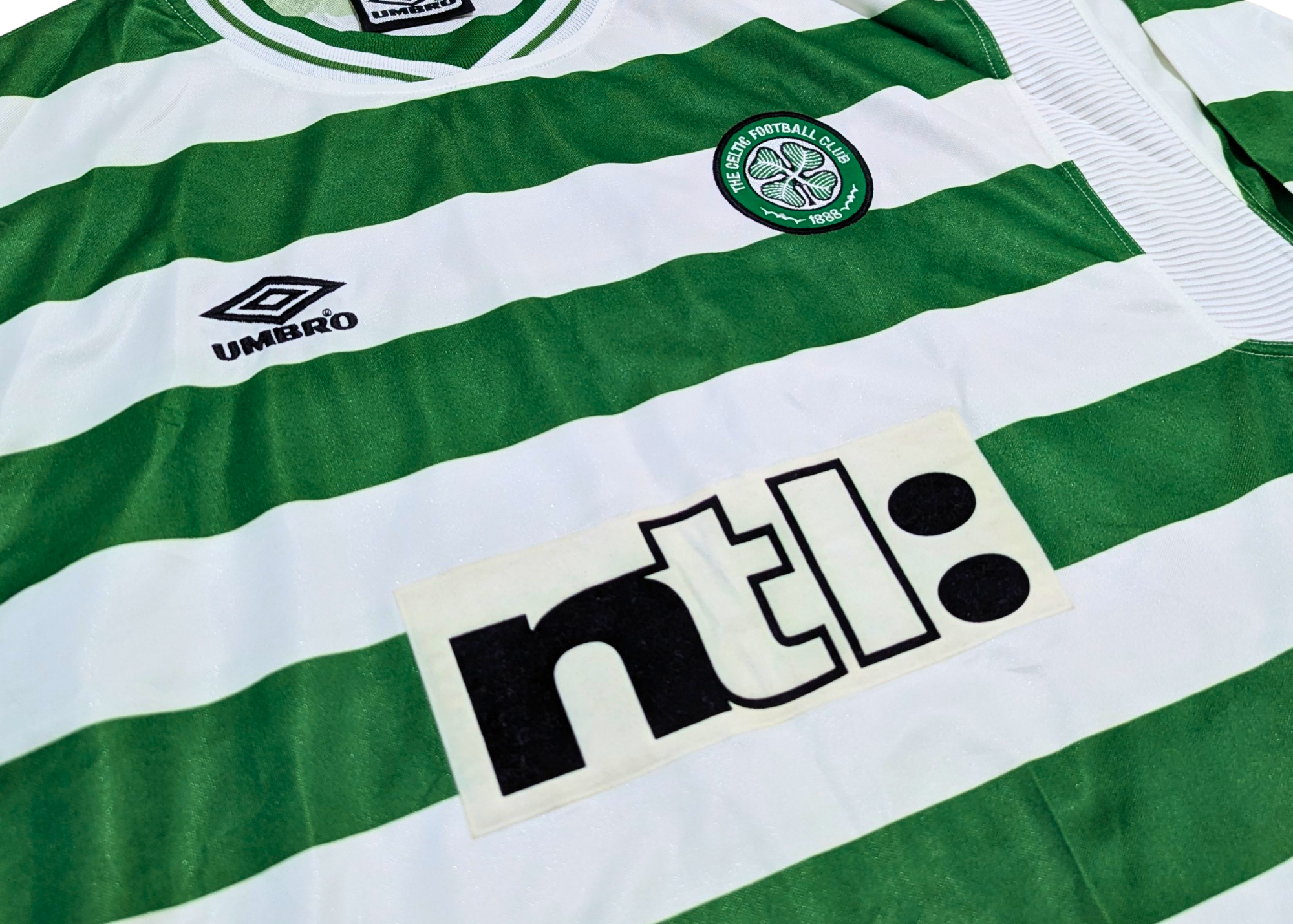 1999-01 Celtic L/S Home Shirt