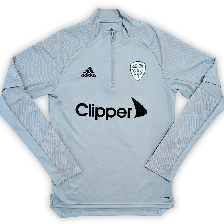 2022-23 Leeds Adidas 1/4 Zip L/S Training Top
