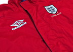 1998-00 England Umbro Hooded Rain Jacket