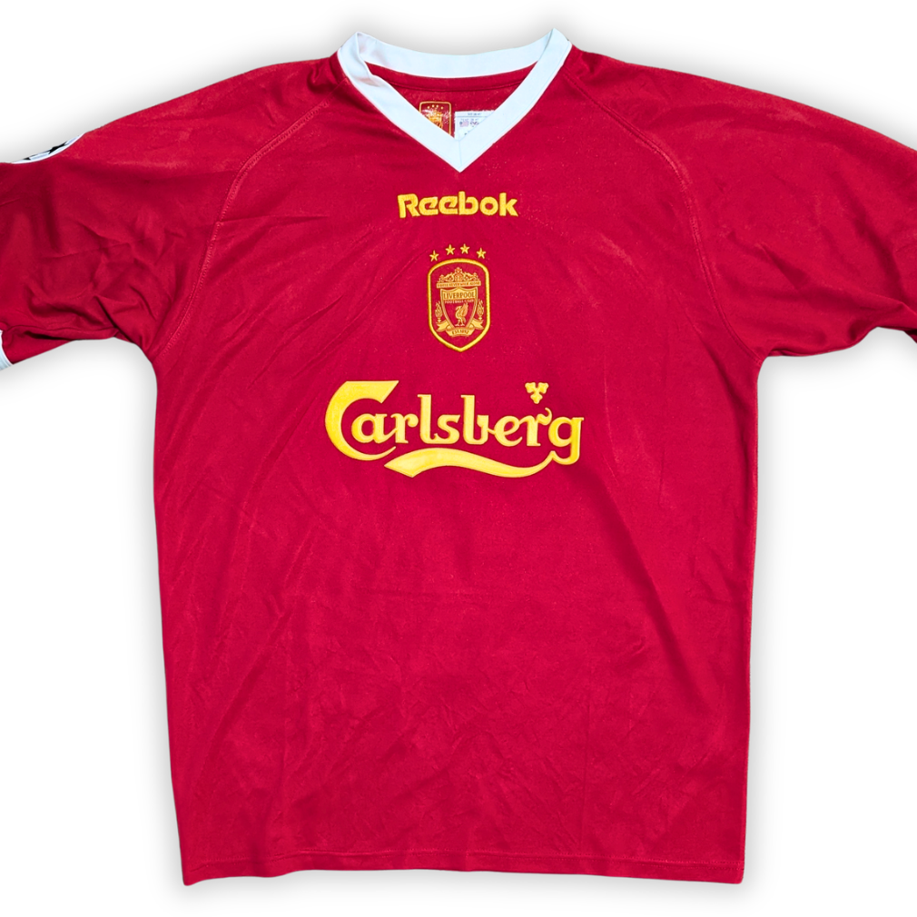 2001-03 Liverpool European Home Shirt - Smicer 7