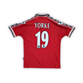 1998-00 Manchester United Home Shirt - Yorke 19