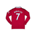 2022-23 Manchester United L/S Home Shirt - Ronaldo 7