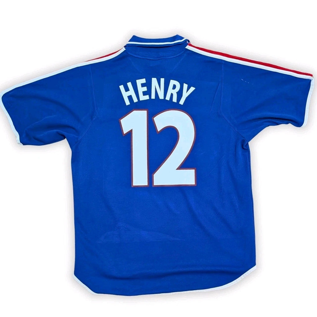 2000-02 France Home Shirt - Henry 12