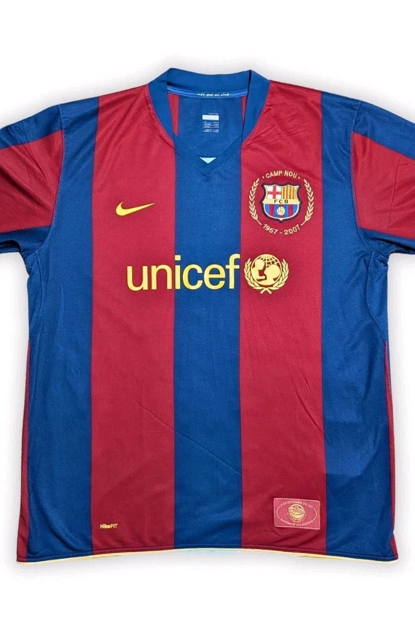 2007-08 Barcelona Home Shirt - Ronaldinho 10