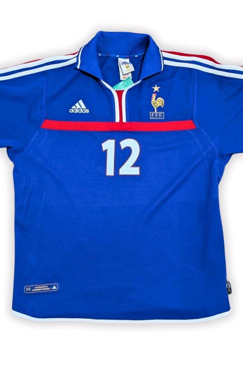 2000-02 France Home Shirt - Henry 12