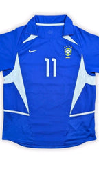 2002-04 Brazil Away Shirt - Ronaldinho 11
