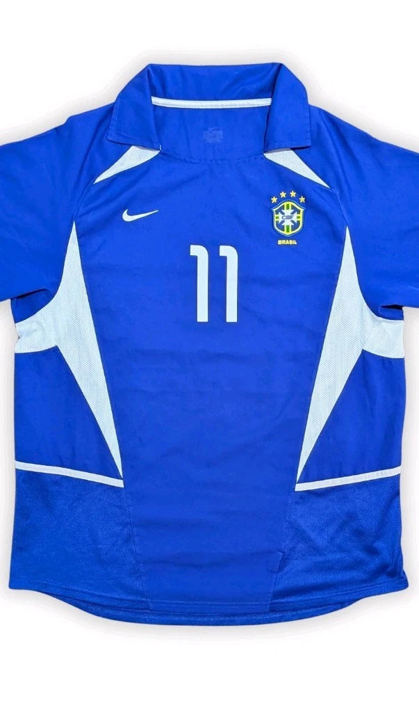 2002-04 Brazil Away Shirt - Ronaldinho 11