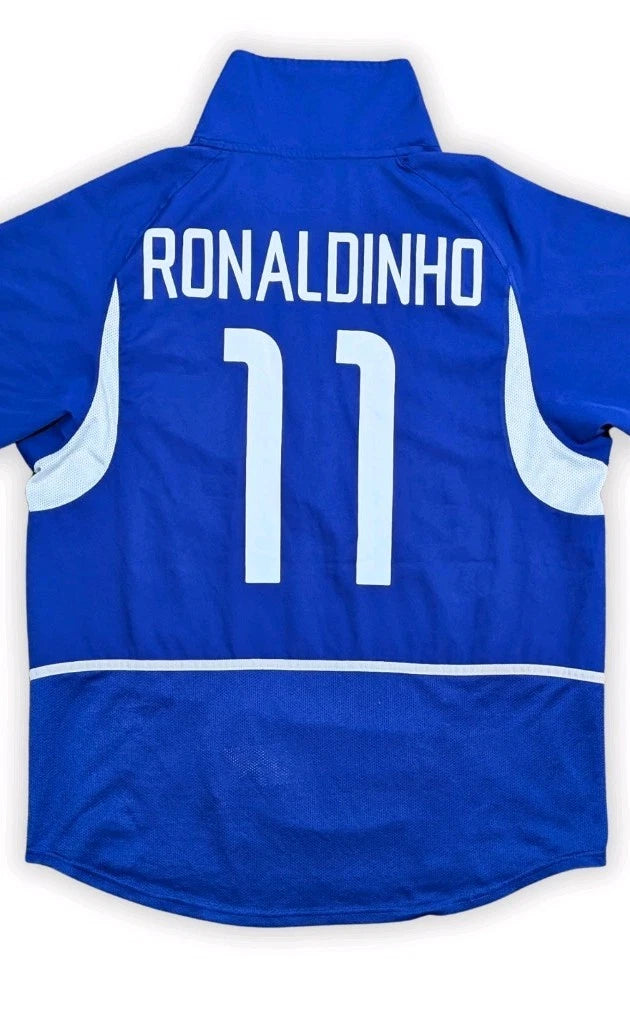 2002-04 Brazil Away Shirt - Ronaldinho 11