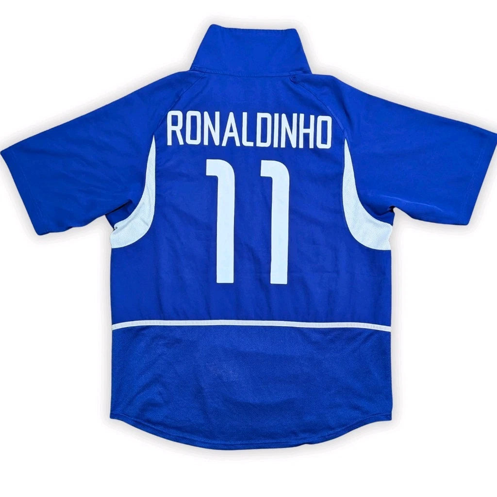 2002-04 Brazil Away Shirt - Ronaldinho 11